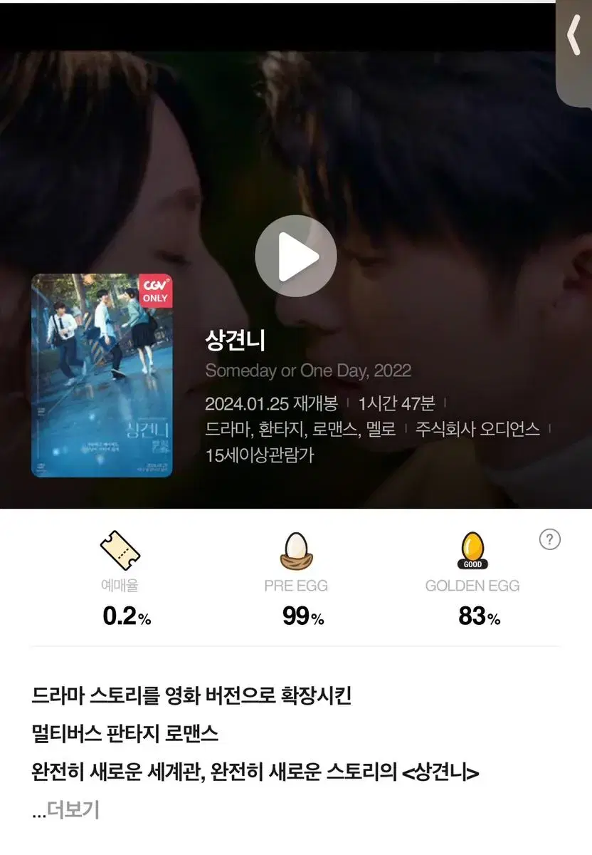 CGV 상견니 대리예매 5천원 할인권